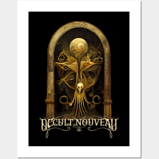 Occult Nouveau - The Writhing God of Fractured Time Posters and Art